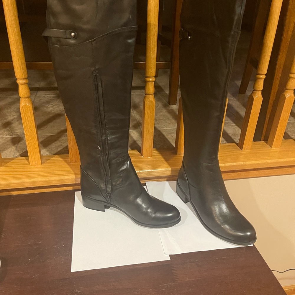 Matisse Sleek Black Over the Knee Boots